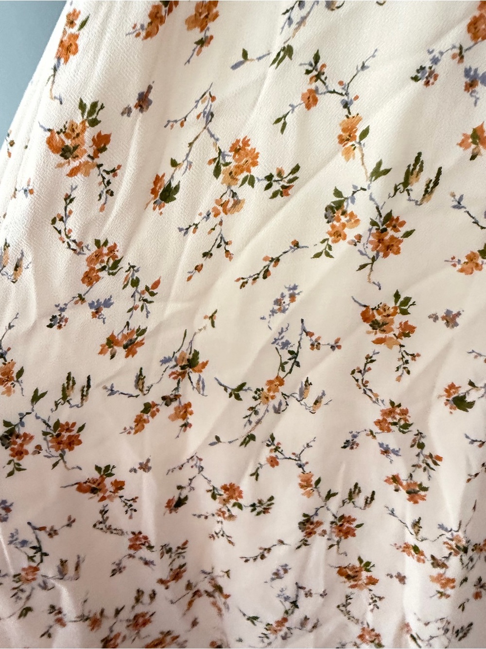 Reformation Maebry Ruffled Floral-Print Georgette Midi Dress - Picture 6 of 6